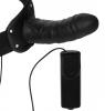 Deluxe Vibro Erection Assist Hollow Silicone Strap On Sex Toy Product Image 2