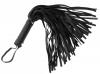 Pleather Pleasure Mini Flogger Black Sex Toy Product Image 2