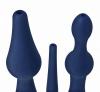 Universal 3 Piece Silicone Enema Attachment Set Sex Toy Product Image 3
