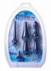 Universal 3 Piece Silicone Enema Attachment Set Sex Toy Product Image 4