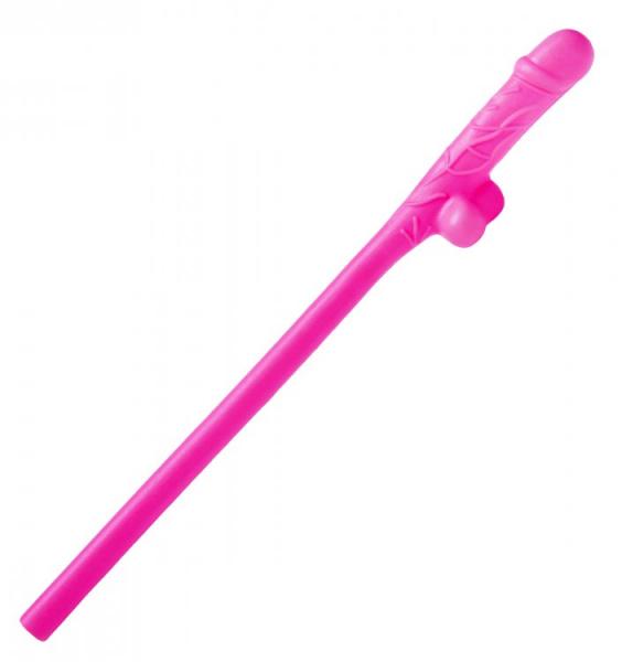 Penis Sipping Straws 10 Pack Pink Sex Toy Product