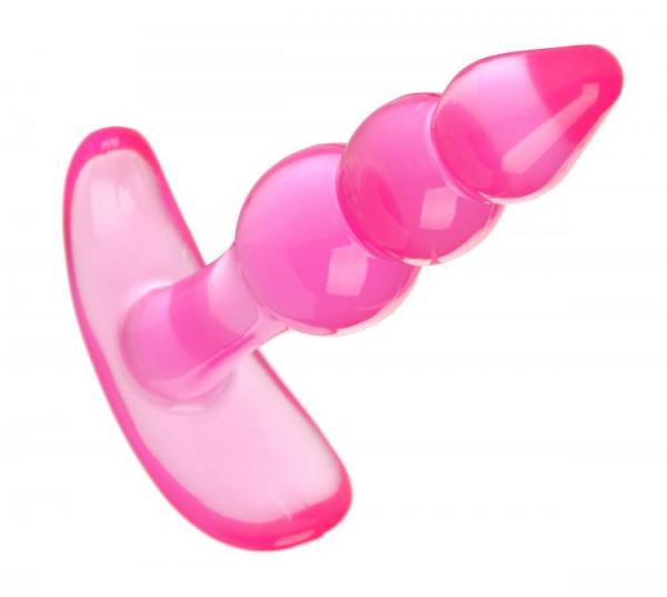 Bubbles Bumpy Starter Anal Plug Pink Sex Toy Product