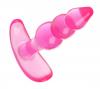 Bubbles Bumpy Starter Anal Plug Pink Sex Toy Product Image 3