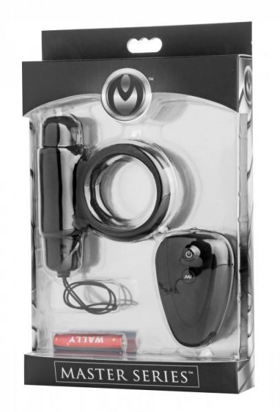 Incite 10 Mode Remote Control Cock Ring Black Sex Toy Product