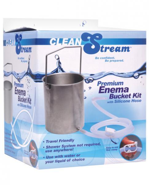 Premium Enema Bucket Kit With Silicone Hose Sex Toy Product