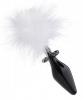 Tailz Fluffer Bunny Tail Glass Anal Plug Sex Toy Product Image 2