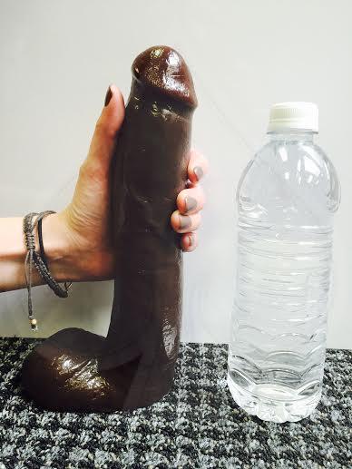 Chocolate Cock 8 Inch Realistic Dildo Sex Toy Product