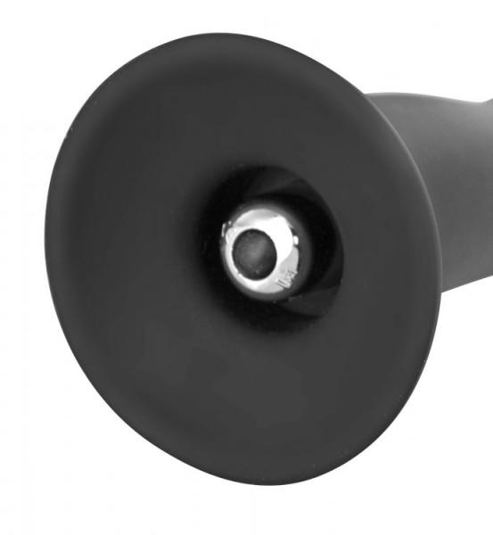 Onyx Vibrating Silicone G-Spot Dildo Black Sex Toy Product