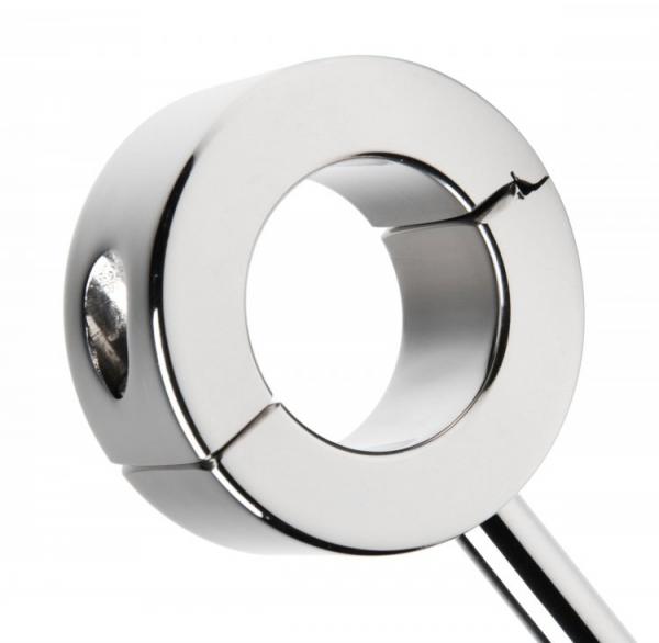 Locking Mounted CBT Scrotum Cuff With Bar Sex Toy Product