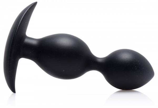 Orbs Steel Weighted Duotone Silicone Anal Plug Sex Toy Product