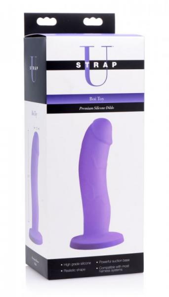 Strap U Boi Toy Premium Silicone Dildo Purple Sex Toy Product
