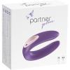 Partner Plus Couples U-Shaped Vibrator Purple Sex Toy Product Image 2