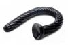 19 Inches Hosed Spiral Anal Snake Black Sex Toy Product Image 3