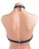 Leather Harness Bra Black Sex Toy Product Image 3