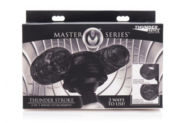 Thunder Stroke 2 In 1 Wand Masturbation Attachment Sex Toy Product