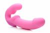Urge Silicone Strapless Strap On Vibrating With Remote Pink Sex Toy Product Image 3