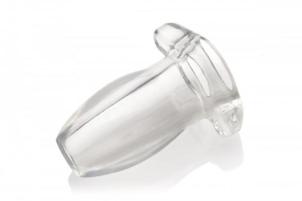 Peephole Clear Hollow Anal Plug Small Sex Toy Product
