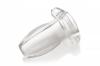 Peephole Clear Hollow Anal Plug Small Sex Toy Product Image 2