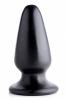 Gigantor XXXL Tapered Butt Plug Black Sex Toy Product Image 2