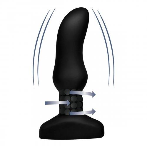 Rimmers Slim M Curved Rimming Plug With Remote Control Sex Toy Product