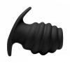 Hive Ass Tunnel Silicone Ribbed Hollow Anal Plug Large Sex Toy Product Image 3