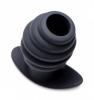 Hive Ass Tunnel Silicone Ribbed Hollow Anal Plug Medium Sex Toy Product Image 2