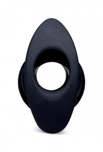 Hive Ass Tunnel Silicone Ribbed Hollow Anal Plug Medium Sex Toy Product