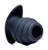 Hive Ass Tunnel Silicone Ribbed Hollow Anal Plug Small Sex Toy Product Image 4