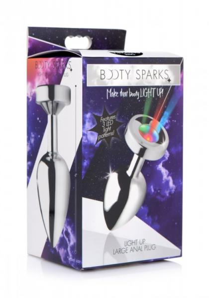 Booty Sparks Light Up Anal Plug Large Sex Toy Product