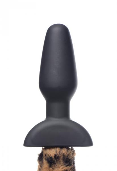 Waggerz Wagging Leopard Tail Anal Plug And Ears Set Sex Toy Product