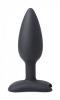 Bum Shock E-Stim Silicone Anal Plug Black Sex Toy Product Image 4