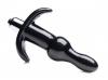 Bumpy Vibrating Anal Plug Black Sex Toy Product Image 4