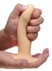 Squueze-It Squeezable Phallic Dildo Beige Sex Toy Product