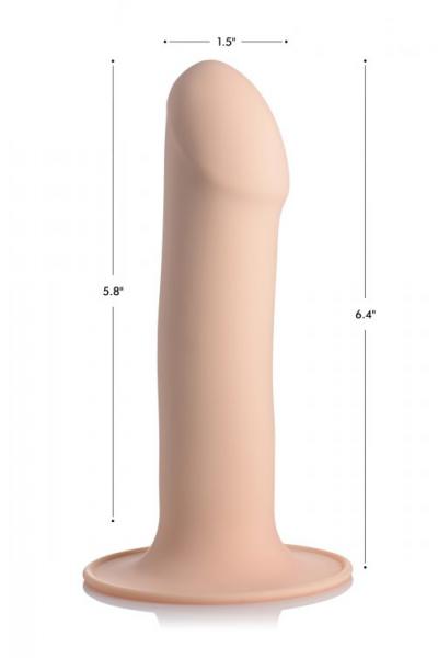 Squueze-It Squeezable Phallic Dildo Beige Sex Toy Product