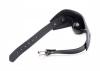 Leather Covered Ball Gag Black Sex Toy Product Image 2