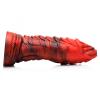 Fire Dragon Red Scaly Silicone Dildo Sex Toy Product Image 3
