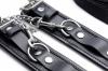 Mistress Isabella Leather Bed Restraint Kit Black Sex Toy Product Image 3