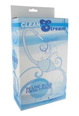 Cleanstream In Line Accelerator Bulb Enema Sex Toy Product