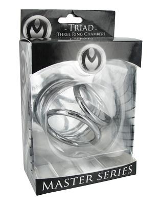 The Triad Chamber Cock And Ball Ring Medium Sex Toy Product