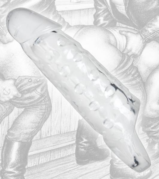 Tom Of Finland Clear Realistic Cock Enhancer Sex Toy Product