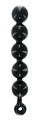 Black Baller Anal Beads - Bulk Sex Toy Product