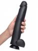 The Master Suction Cup Dildo Black Sex Toy Product Image 2