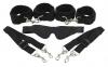 Frisky 7 Piece Restraint System Black Sex Toy Product Image 2