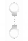 Ouch Beginners Handcuffs Metal White Sex Toy Product