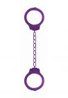 Ouch Beginners Legcuffs Metal Purple Sex Toy Product