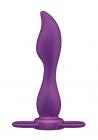 Extra Treasure Double Penetration Cock Ring Purple Sex Toy Product