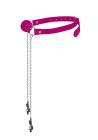 Ball Gag With Nipple Clamps Pink Sex Toy Product