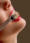 Open Ball Gag - Flesh Sex Toy Product