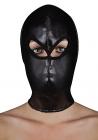 Extreme Leather Hood With Ribbon Ties M/XL Black Sex Toy Product
