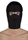 Extreme Neoprene Mask With Velcro Closures Black O/S Sex Toy Product